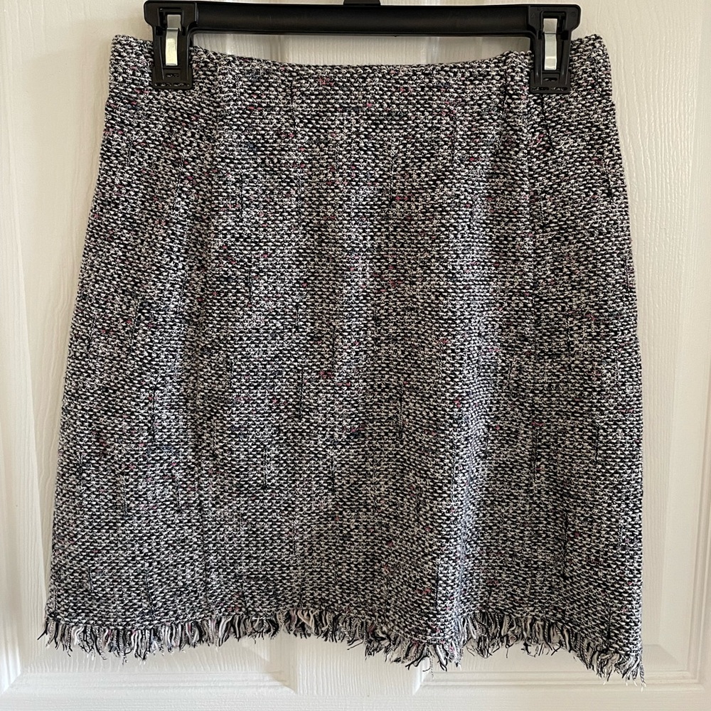 Nic + Zoe Jacquard Tweed Skirt• Size PP (0-2)